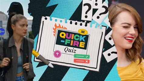 joe quick fire quiz day 203